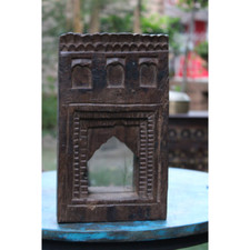 Fait Main en Bois Cadre Miroir