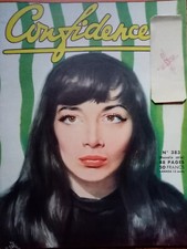 Confidences magazine :N° 383 - MARS 1955 spécial JULIETTE GRECO- COUV- R.GELENG