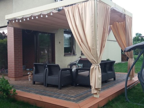 Rideau extérieur imperméable - rideau,