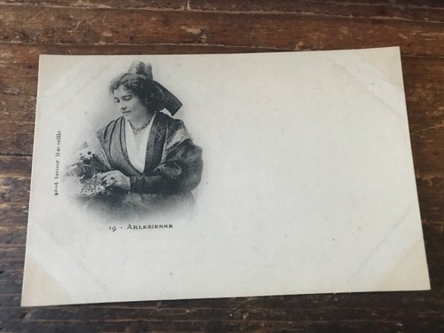 Carte postale ancienne costume - carte,