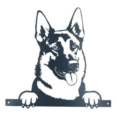 Silhouette berger allemand - berger,
