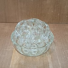 Ancien Pique Fleur En Verre