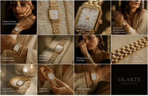 Montre élégante pour femme