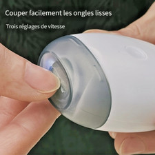 Coupe Ongle Electrique,LED, Coupe Ongles Electrique Portable pour Ongles