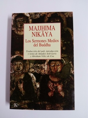 Livre majjhima nikaya - majjhima, les