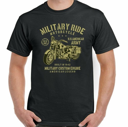 Shirt biker militaire - t-shirt,