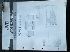 JVC PC-V33 Portable Component