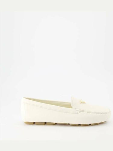 Prada mocassins cuir avec - en,