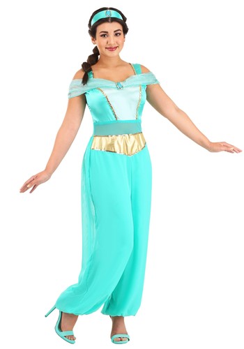 Women jasmine deluxe costume - jasmine,