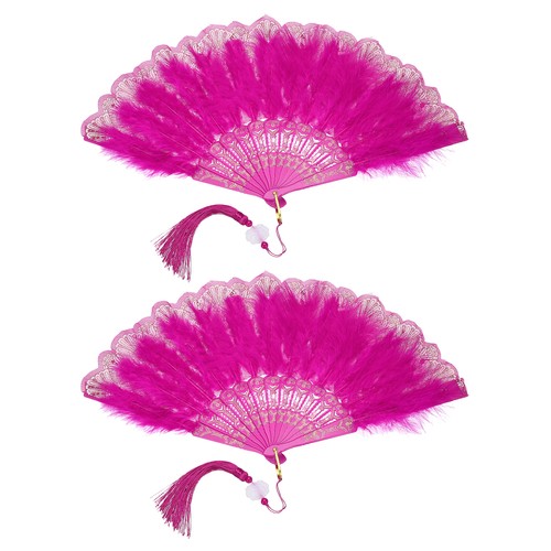 éventails vintage pliants - 2,