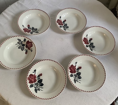 Assiettes creuses anciennes - creuses,