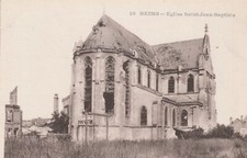 Cpa reims eglise saint jean - reims,