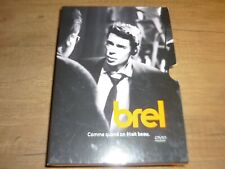 Jacques Brel Comme quand on était beau Coffret 3 DVD