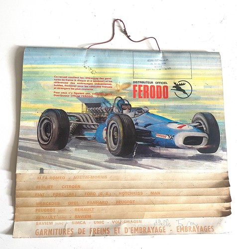 Ancien document publicitaire - document,