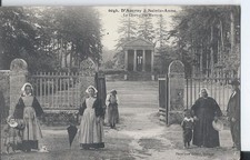 CPA - D'AUVRAY à SAINTE-ANNE (56) Le Champ des Martyrs - ANIMEE