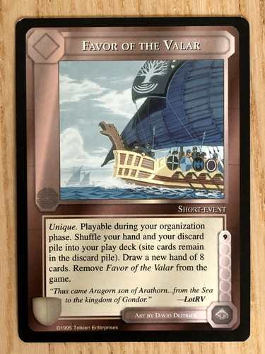 Meccg favor the - of,