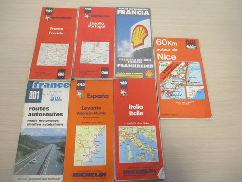 Lot cartes routieres - lot,