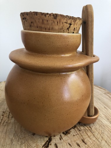 Ancien pot cornichons - pot, en