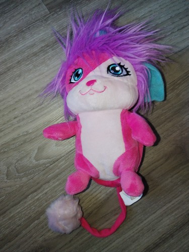Peluche popples rose violet - peluche,