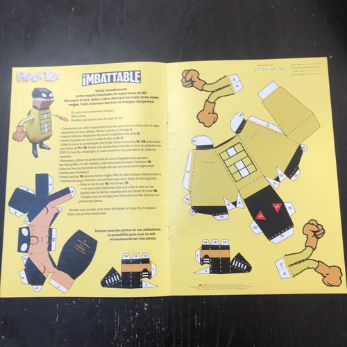 Imbattable paper toy - bd,