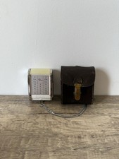 vintage posemètre SIXTOMAT color finder gossen GERMANY MADE + HOUSSE en CUIR