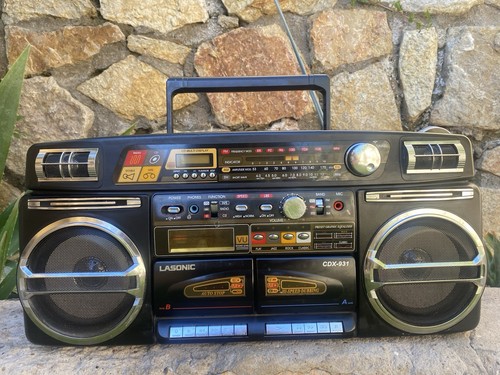 Vintage boombox lasonic - vintage,