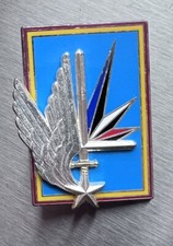ORIGINAL MILITAIRE INSIGNE 6º GROUPE D’HÉLICOPTÈRES LÉGERS / BOUSSEMART TBE