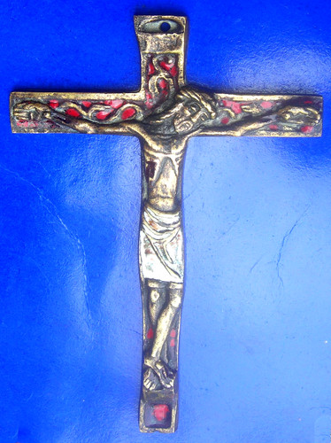 Ancien beau crucifix - ancien,