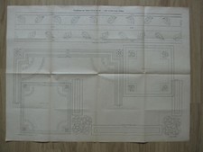 Ancien patron pour broderie -