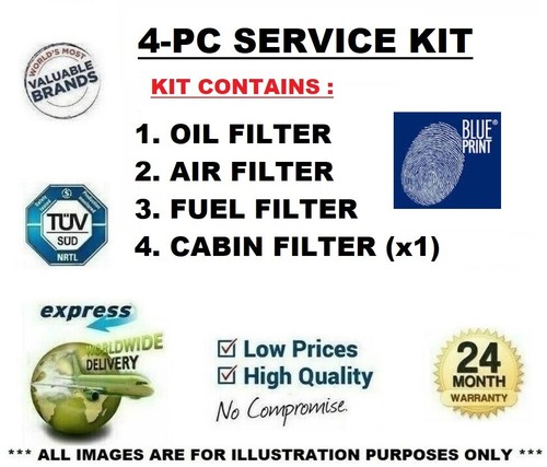 Adl piece filters kit for - filters,