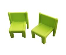 Playmobil Lot de 2 Chaises enfant Vert Clair Set 5567 école crèche garderie