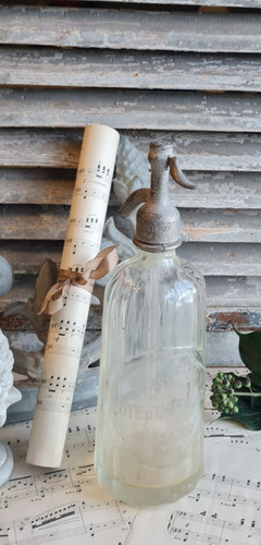 Ancien siphon eau - siphon, seltz