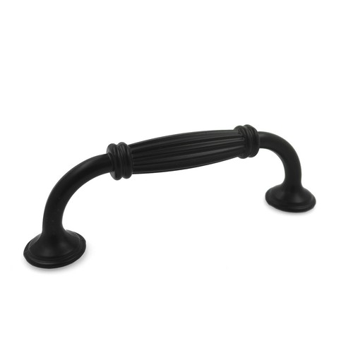 C pull black - 3-3/4", c.c