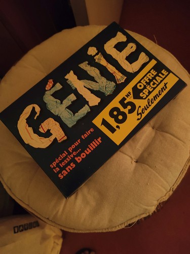 Paquet lessive genie - paquet,