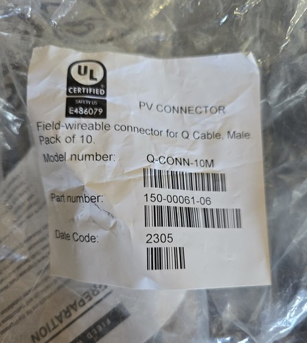 Enphase conn 10m - iq, q