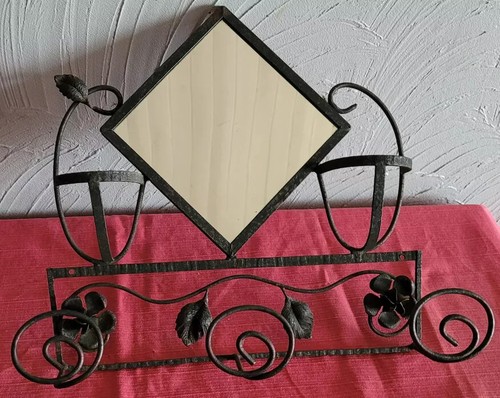 Antique wrought iron - wrought, patere