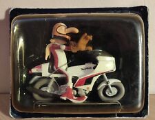 Figurine moto en résine Joe