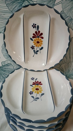 Assiettes compartiments - 6,