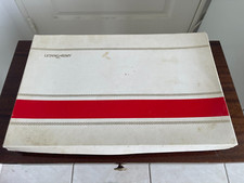 Plateau de table Serviteur Apéritif LETANG REMY Inox & verre vintage avec boîte