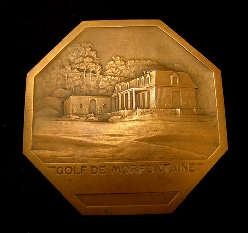 Médaille bronze golf - bronze,