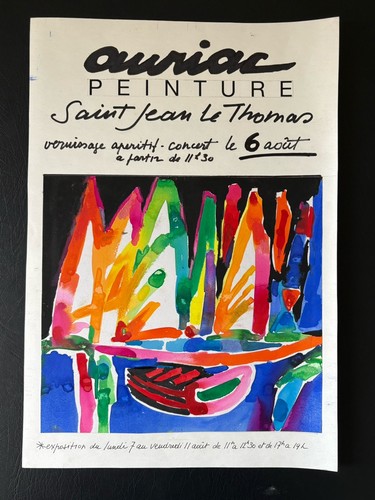 Maquette originale gouache - originale, et
