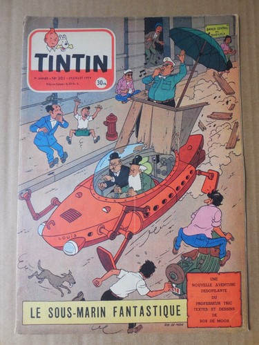 Tintin 301 juillet - tintin, n°
