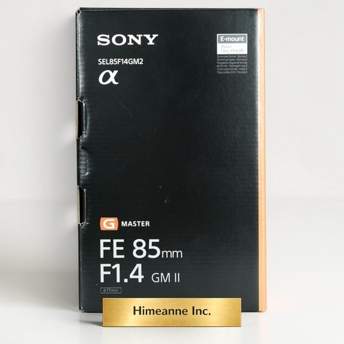Sony fe85mm ii g - fe85mm, gm