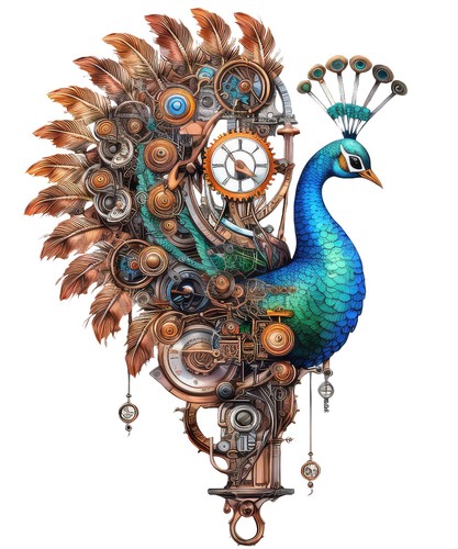 Autocollants steampunk - x,