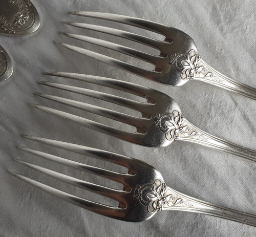 Couverts art nouveau - couverts,