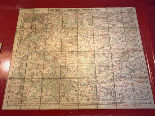 Carte taride toilee environs - carte,