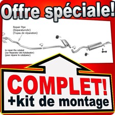 Ligne pot d'échappement pour AUDI A4 (B5) 1.9 TDI 90/110CH +Tuyau Silencieux