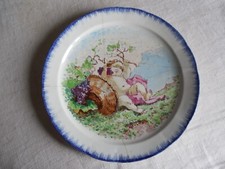 RARE ASSIETTE EN FAIENCE DE