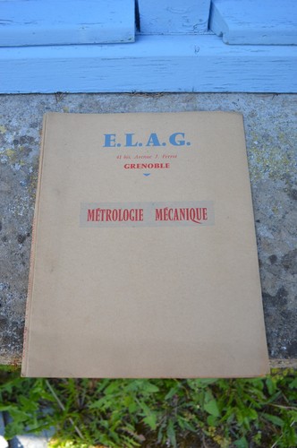 Ancien catalogue brochure elag - catalogue,