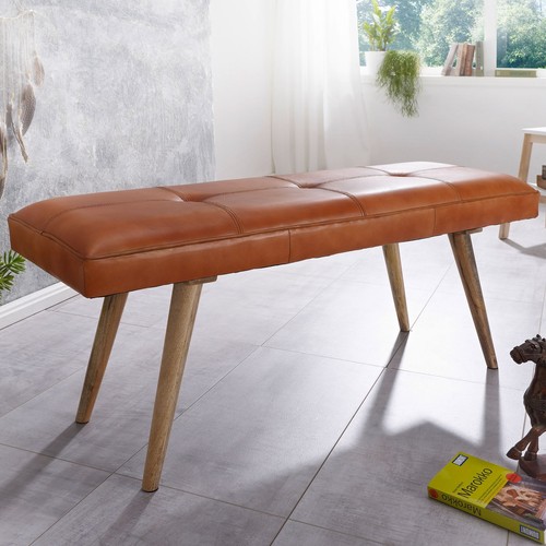 Finebuy banc cuir 117 - banc,